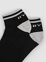 Black Striped Unisex Socks