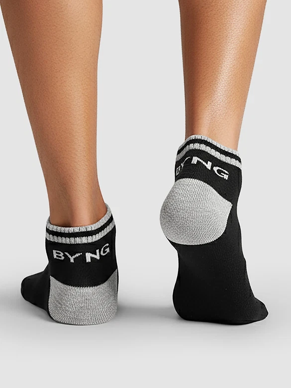 Black Striped Unisex Socks