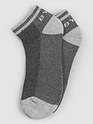 Dark Grey Striped Unisex Socks