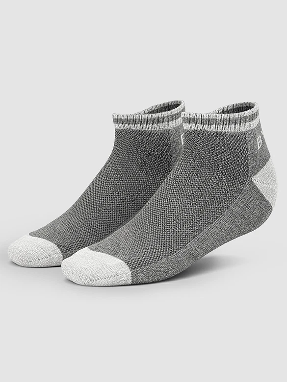 Dark Grey Striped Unisex Socks