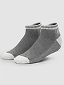 Dark Grey Striped Unisex Socks