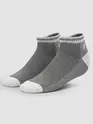 Dark Grey Striped Unisex Socks