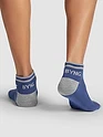 Navy Blue Striped Unisex Socks