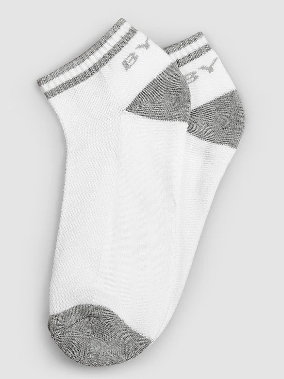 White Striped Unisex Socks