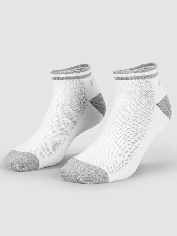 White Striped Unisex Socks