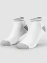 White Striped Unisex Socks