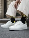 Yellow Striped Unisex Socks