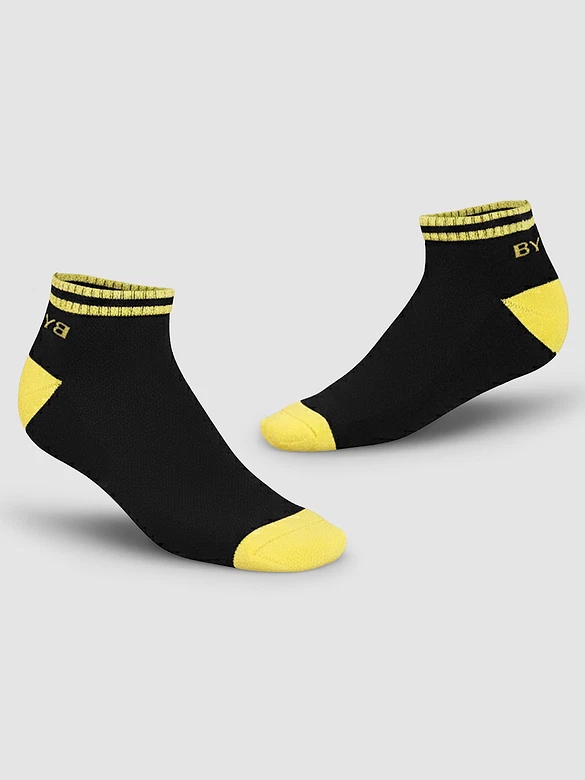 Yellow Striped Unisex Socks