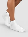 White Solid Unisex Socks
