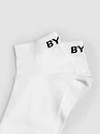 White Solid Unisex Socks