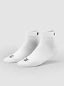 White Solid Unisex Socks