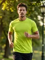 Lime Jacquard Striped T-Shirt