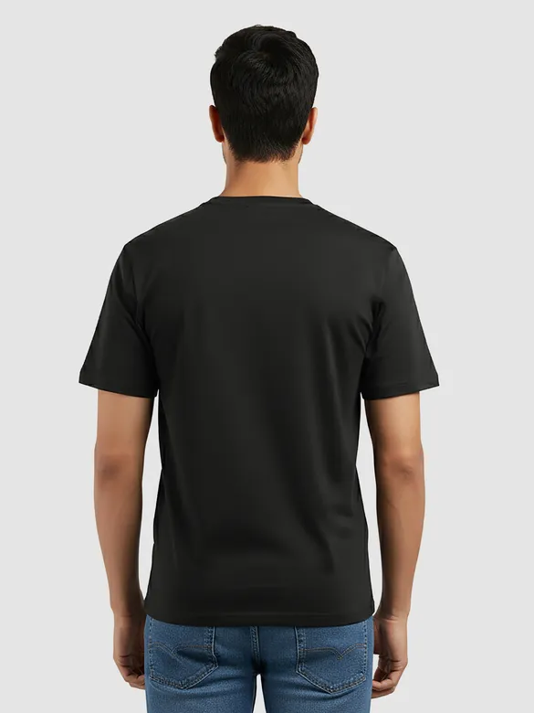 Black Plain T-Shirt