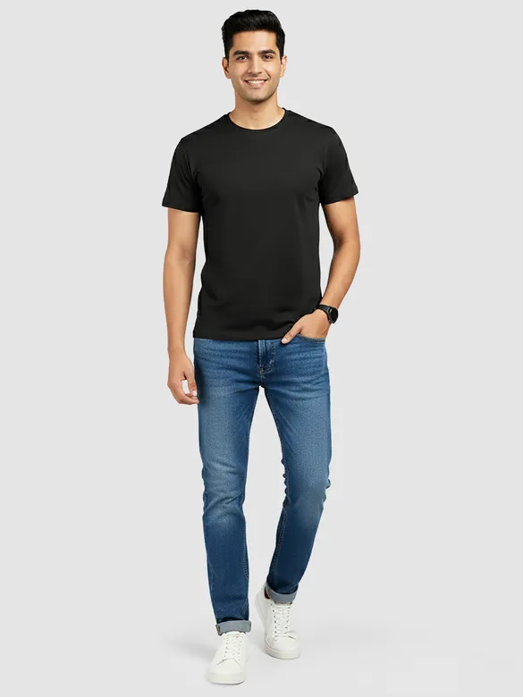 Black Plain T-Shirt