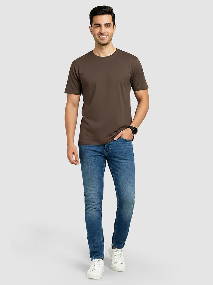 Buy Men's plain t-shirt online in India at beyoung, 