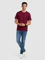 Burgundy Plain T-Shirt