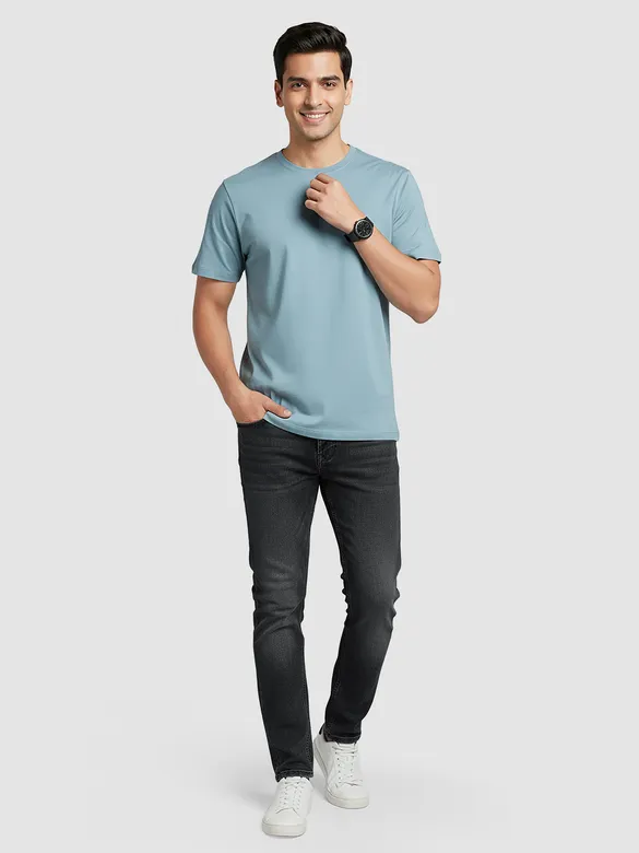 Dream Blue Plain T-Shirt