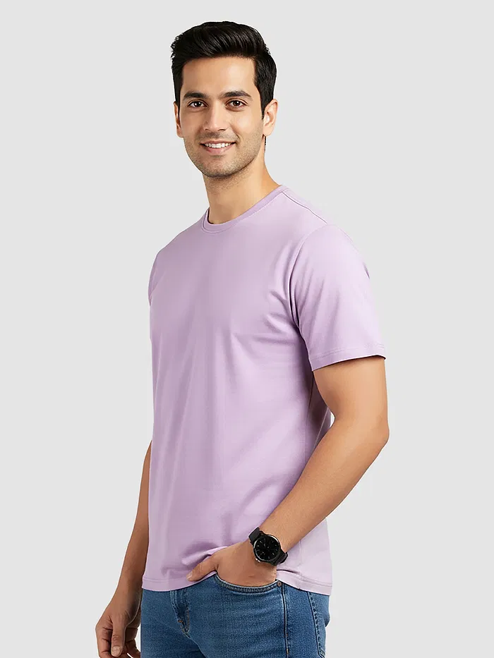 Lilac Plain T-Shirt