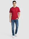 Red Plain T-shirt
