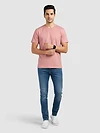Rose Pink Plain T-Shirt