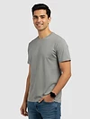 Space Grey Plain T-Shirt