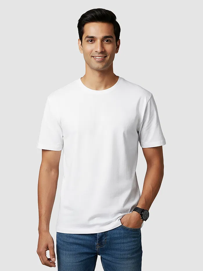 Buy Men's plain t-shirt online in India at beyoung, 