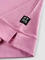 Pink Cut And Sew Panel Oversized T-Shirt