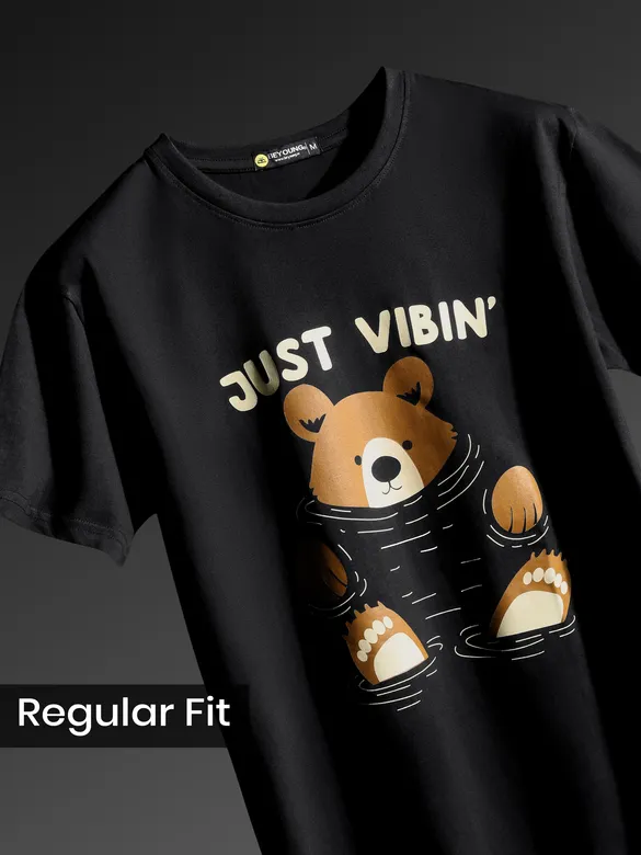 mens t shirts - printed half sleeve, 