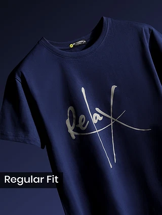 T Shirt For Men - Printed, 