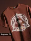 Illuminati Half Sleeve Printed T-shirt