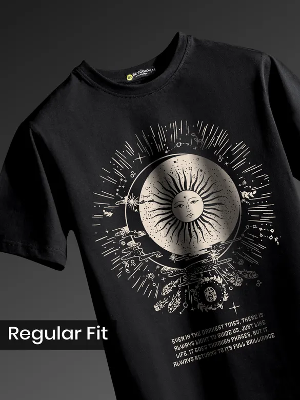 Sun Motivation Printed T-shirt