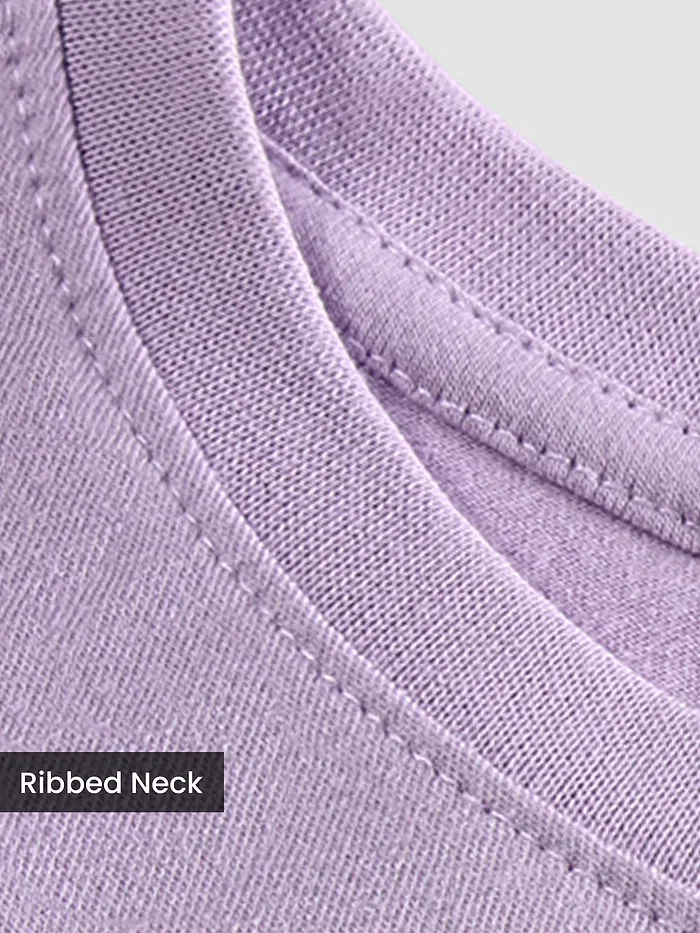 Lilac Plain T-Shirt