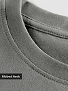 Space Grey Plain T-Shirt