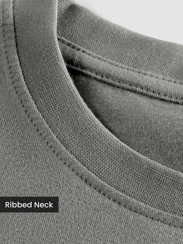 Space Grey Plain T-Shirt