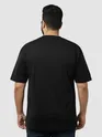 Plain Black Plus Size T-Shirt