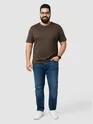 Plain Red Plus Size T-shirts