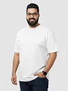 Plain White Plus Size T-shirt