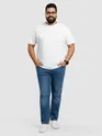 Plain White Plus Size T-shirt