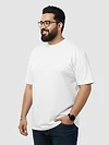 Plain White Plus Size T-shirt