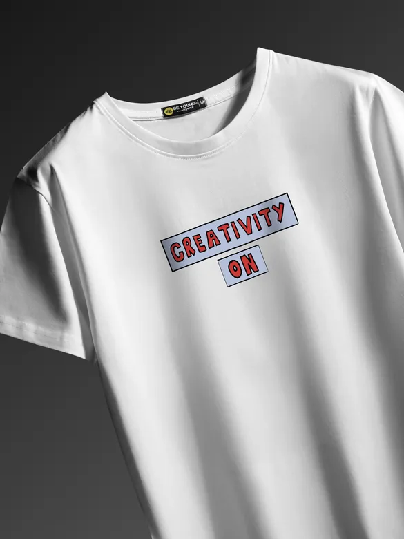 Creativity On Printed T-shirt for Men