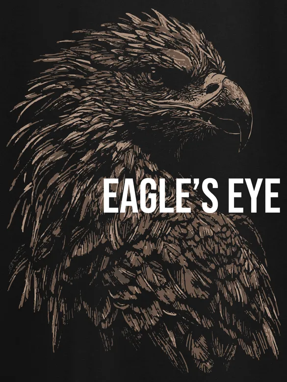 Eagle?s Eye Printed T-shirt for Men