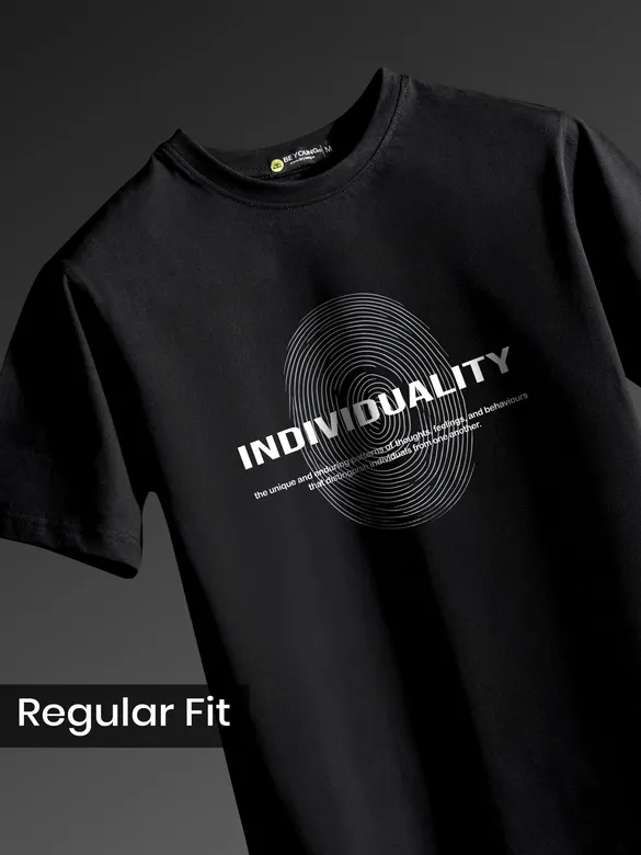 Individuality Printed T-shirt for Men