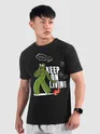 Keep On Living Printed T-Shirt