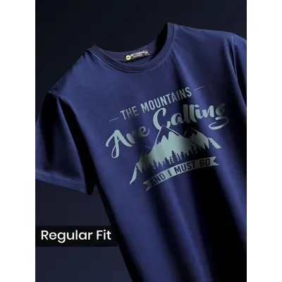 Mountains Are Calling graphic T shirts