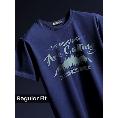 Mountains Are Calling graphic T shirts
