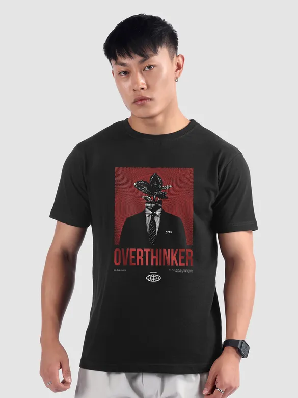 Overthinker Printed T-shirt for Men