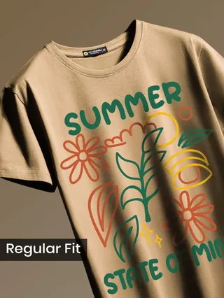 Summer State Of Mind Printed T-shirt