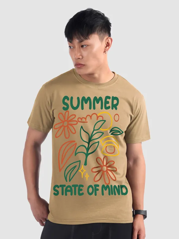 Summer State Of Mind Printed T-shirt