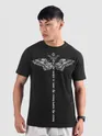 Winged Half Sleeve Printed T-shirt
