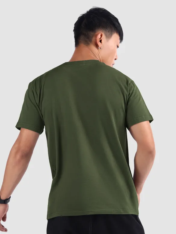 Work Hard Printed T-shirt for Men